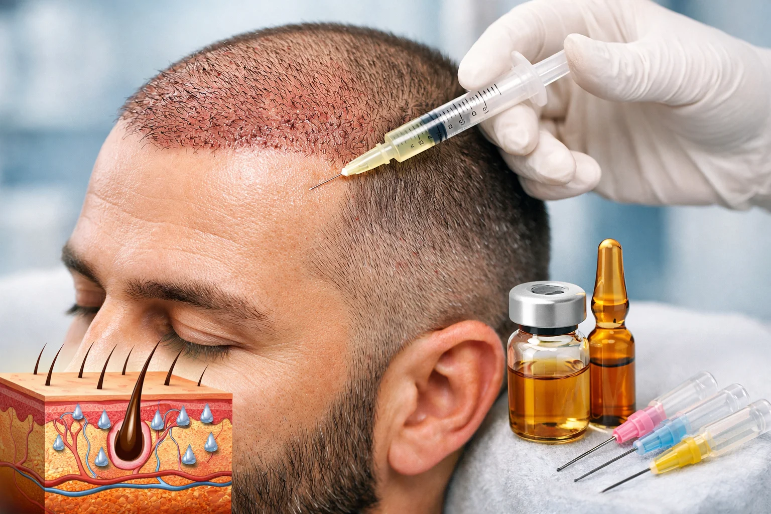 مزوتراپی مو در نظام آباد